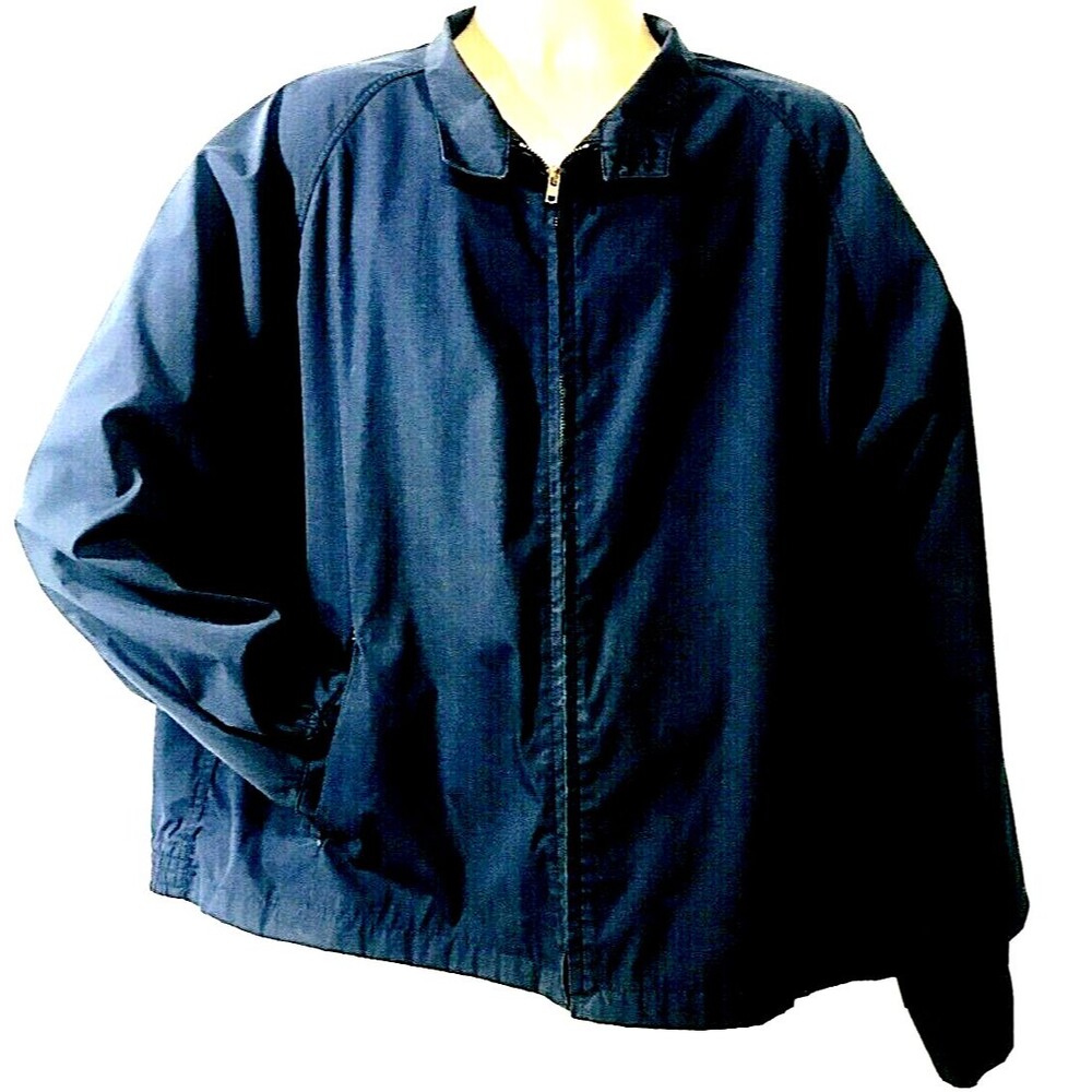 English Squire Vintage Jacket Harrington Mechanics Racer 54 L Blue Work Golf